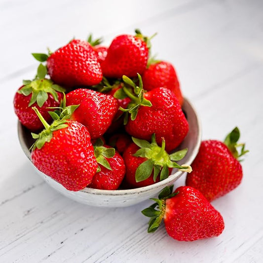 Eversweet Everbearer Strawberry Plants - Fruits Spring to Fall Even Over 90 Degrees! Bare Root Strawberry Plants from Hand Picked Nursery (5)