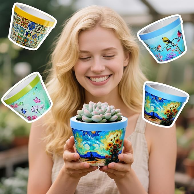 MYLARREN 3D Puzzle Planter, 152 Pcs 3D Puzzle Vases for Adults, Flowers, Small Cute Indoor Plant Pot, Arts and Crafts for Kids 4-6, Adults, Girls, Unique Flower Vases(Sunflower)