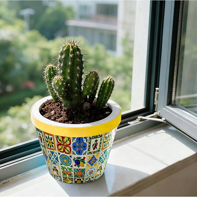 MYLARREN 3D Puzzle Planter, 152 Pcs 3D Puzzle Vases for Adults, Flowers, Small Cute Indoor Plant Pot, Arts and Crafts for Kids 4-6, Adults, Girls, Unique Flower Vases(Grid)