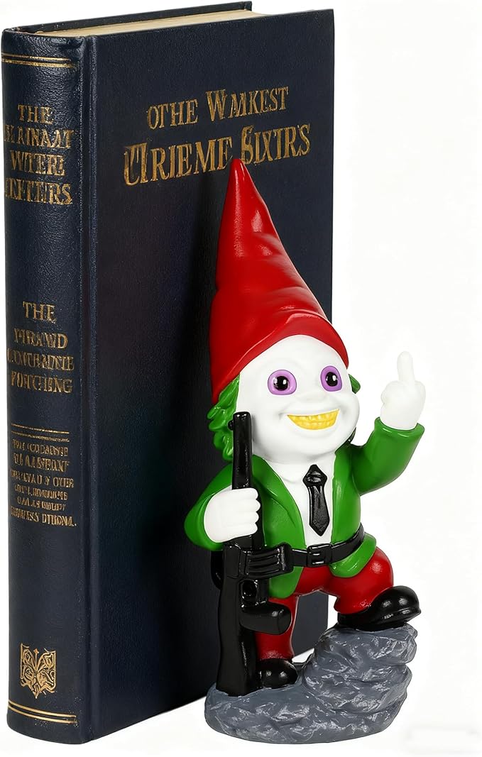 Horror Decor Middle Finger Gifts Garden Decor Gnomes Garden Statues