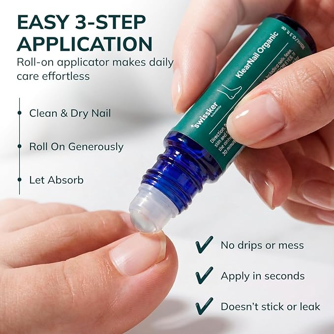 Swissklip KlearNail Toenail Stick | Medi-Care Treatment | Natural Solution for Healthy Nails I Suitable For Foot, Toe, and Fingernail I For Brittle Toenails – 10ml / 0.3 Fl. Oz. Pack 1 - Made in USA