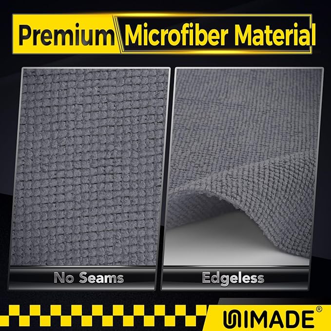 Microfiber Cleaning Cloth, 200 Pack Microfiber Towels for Cars Reusable Shop Rags Bulk Lint Free Cleaning Towels for Car Kitchen Automotive Bar Mechanic Restaurant Garage, 11.5"x 11.5", Grey