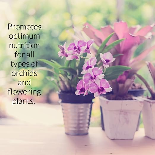 Professional Orchid Spray Fertilizer Mist | Pre Mixed for Weekly Use | Gentle Blend & Gardening Supplies | 8 oz Bottle