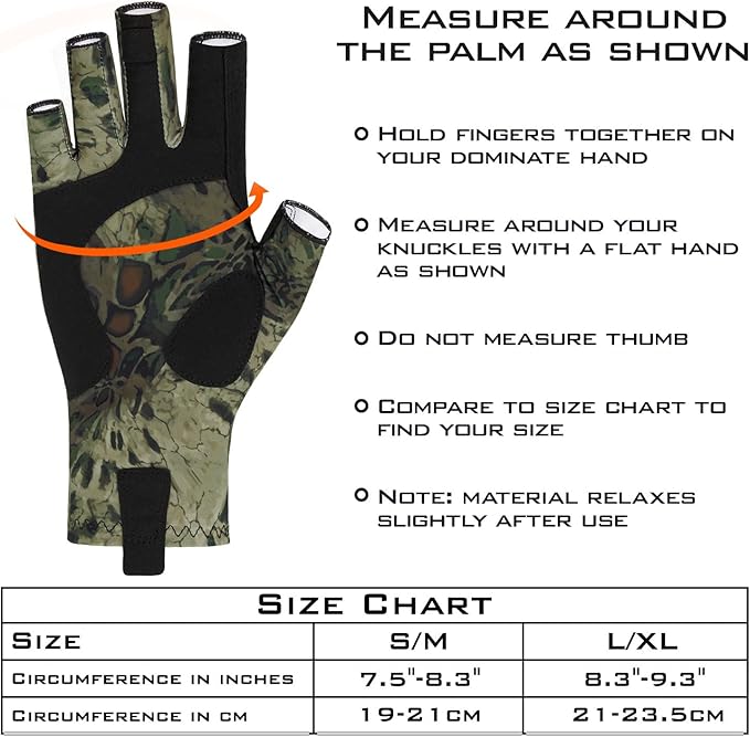 KastKing Sol Armis Sun Gloves UPF50+ Fishing Gloves UV Protection, Sun Protection for Outdoor, Kayaking, Rowing