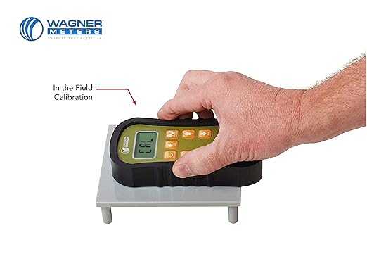 Orion® 930 Pinless Wood Moisture Meter by Wagner Meters I Accurate, Non-Damaging, Dual Depth Lumber Moisture Measurement, On-site Calibration (Standard Calibrator)