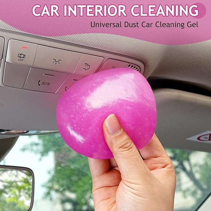 Car Cleaning Gel Car Cleaning Putty Car Putty Car Interior Cleaner Car Slime Car Detailing Kit Car Accessories Gifts for Men Women Stocking Stuffers