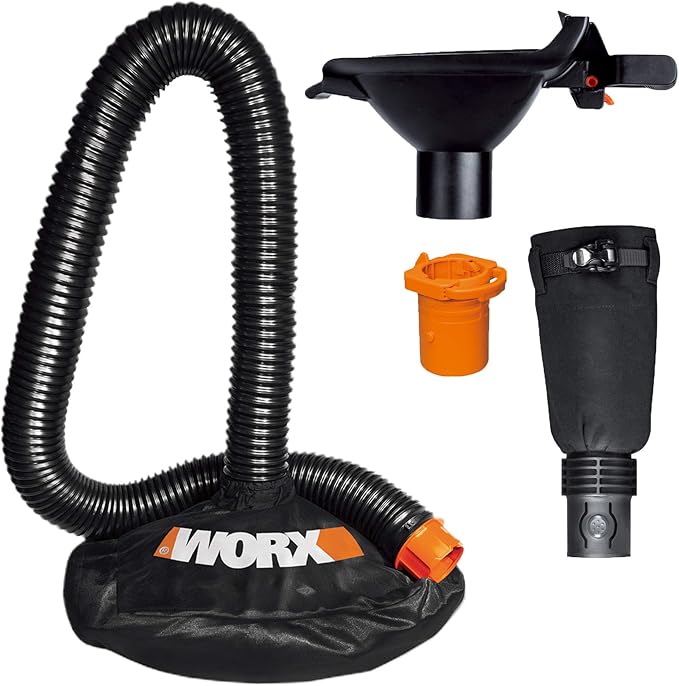 WORX Leaf Collection System for WORX Leaf Blower & Leaf Vacuum with a 5” Inches Tube, WA4058