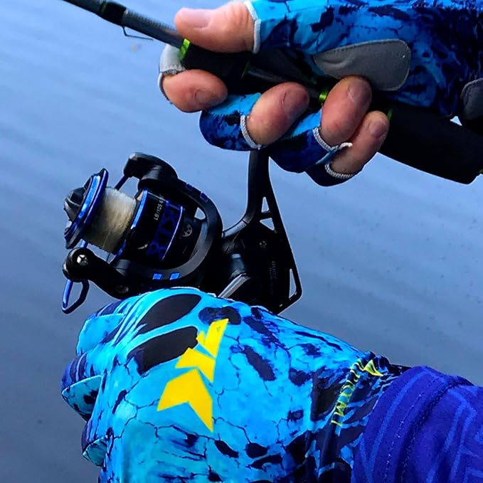 KastKing Sol Armis Sun Gloves UPF50+ Fishing Gloves UV Protection, Sun Protection for Outdoor, Kayaking, Rowing