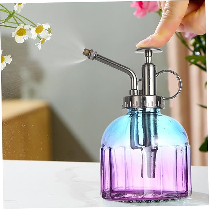 Style 2 Vintage Plant Mister, 200ml Bronze Top Spray Bottle for House Plants