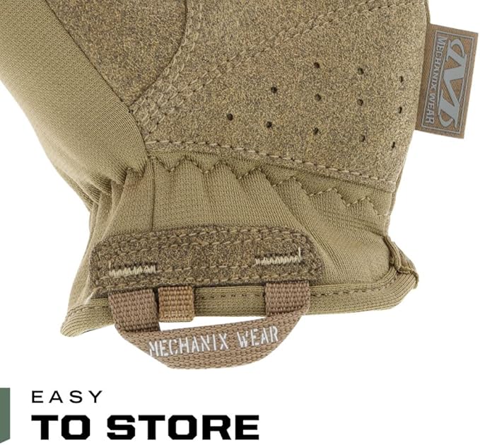 Mechanix Wear: FastFit Tactical Gloves with Elastic Cuff for Secure Fit, Work Gloves with Flexible Grip for Multi-Purpose Use, Durable Touchscreen Capable Safety Gloves for Men
