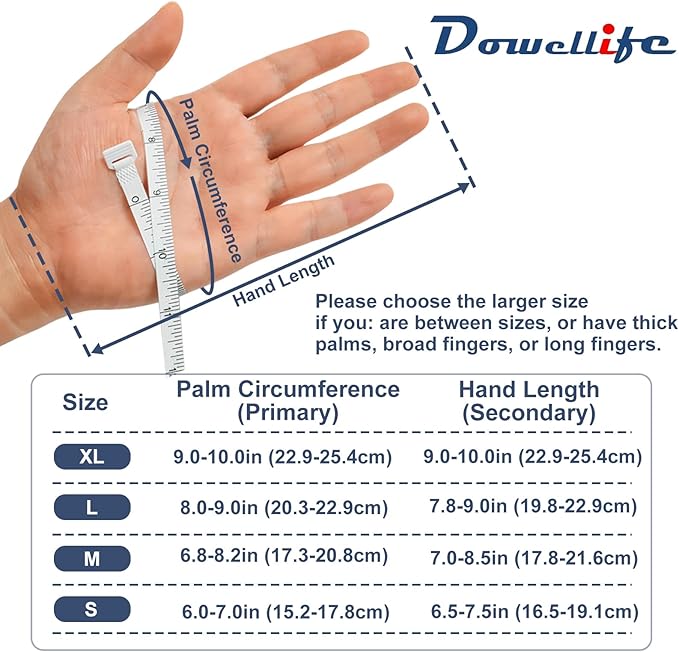 Dowellife Level 5 Cut Resistant Work Gloves for Men and Women, PU Coated Breathable Gardening Gloves, Thin Flexible and Firm Grip for Mechanics and Fishing (X-Large, Grey)