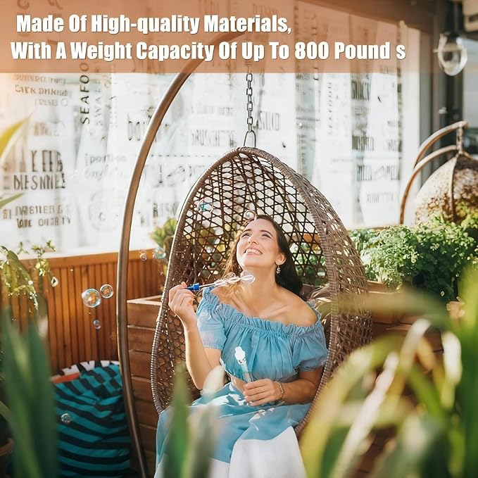 Porch Swing Hammock Chair Springs,Heavy Duty Porch Hanging Hammock Chair Egg Chair Swing Hanging Hardware Kit Spring Pin Plug Replacement