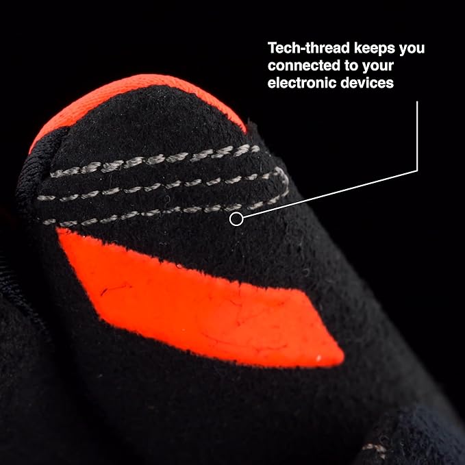 100% BRISKER Cold Weather Motocross & Mountain Bike Gloves - Warm Winter MTB & MX Powersport Racing Protective Gear
