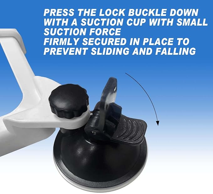 Starlink Mini Mount - Starlink Mini Car Mount with 2 Extra Suction Cups | Strong Secure Mounting for Car Windows & Sunroofs | Stable Signal for RVs, Boats, Road Trips