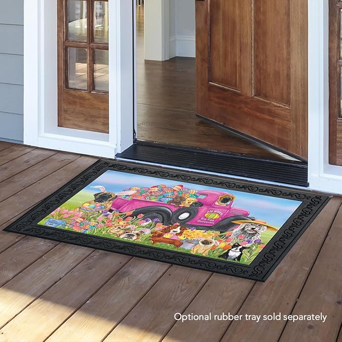 Briarwood Lane Easter Dogs Holiday Doormat