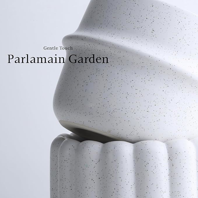Parlamain Ceramic Succulent Pots Set of 4 Small Planters for Indoor Plants 4x4 Inch Decorative Plant Pots Modern Home Decor