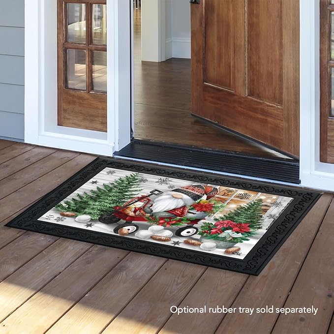 Briarwood Lane Wagon Gnome Doormat