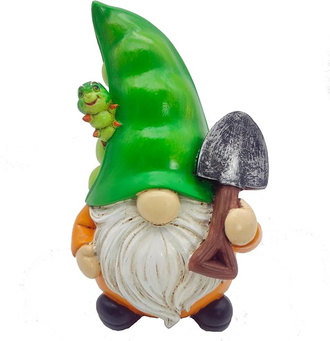Pea Gnomes Outdoor Garden Gnome Cute Decor Gifts Gnome Statue Home Decor for Home Yard Garden Patio Lawn