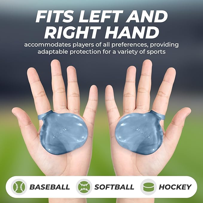 Sting Pad Pro Hand Protector Fits Left or Right Hand for Baseball, Softball, or Hockey