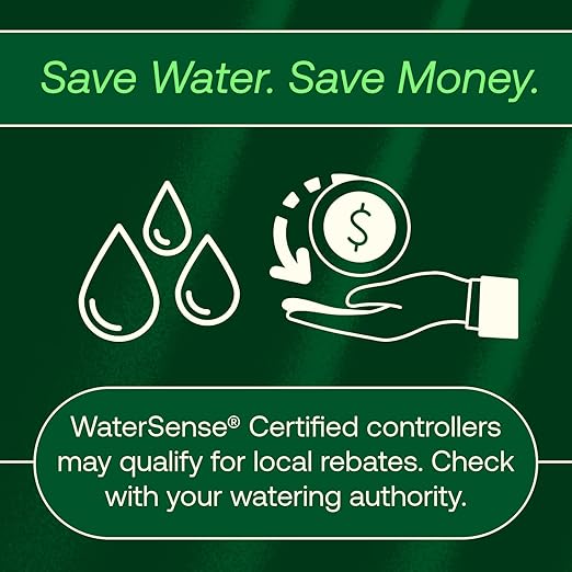 Rain Bird ARC4 App-Based Indoor Smart Irrigation WiFi Timer/Controller, 4-Zone/Station, EPA WaterSense Certified, Compatible with Alexa, Indoor 4-Station