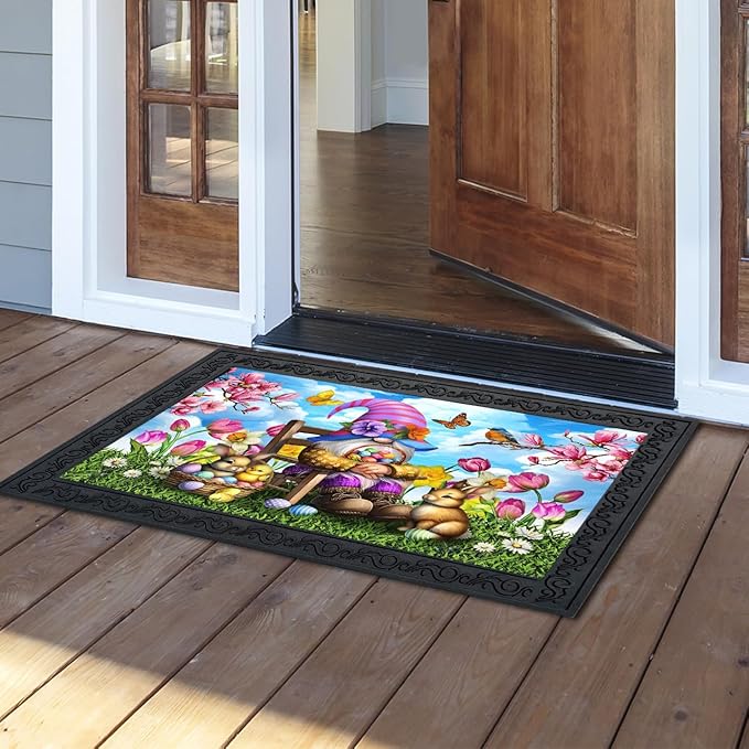Briarwood Lane Easter Basket Gnome Doormat