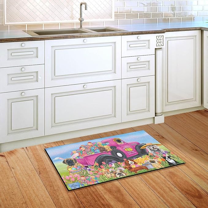 Briarwood Lane Easter Dogs Holiday Doormat