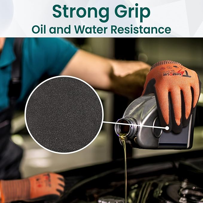 Highest Level Cut Resistant Gloves, ANSI A9 Cut Proof Work Gloves