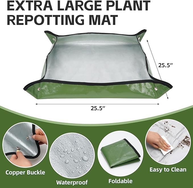 Permade Succulent Tools Kit with Organizer Bag- 13Pcs Indoor Gardening Tools |Mini Succulent Hand Tools with Tote, Succulent Transplanting Supplies, Present for Gardeners Plant Care (Rose)