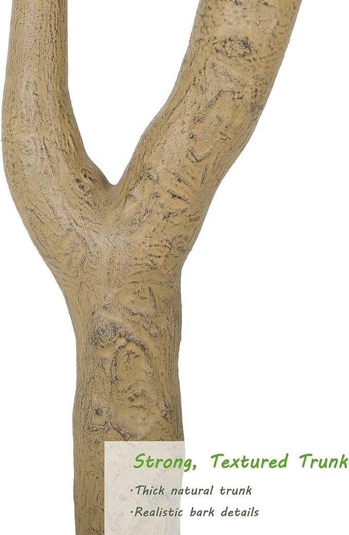 Nafresh Majestic Faux Olive Tree 10ft – Artificial Olive Tree Indoor & Outdoor with Lifelike Leaves & Textured Branches for Living Room, Office, Entryway,Patio