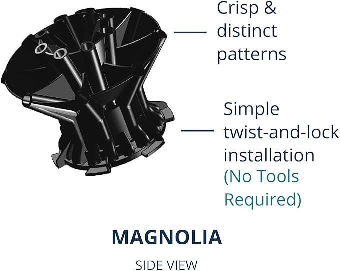 Kasco J Series 2, 3, 5 & 7-1/2 HP Magnolia Premium Fountain Nozzles Only (Fountain Not Included)
