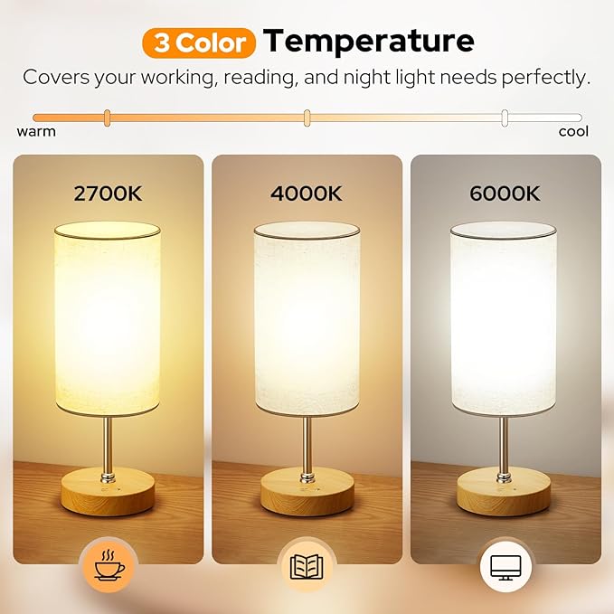 10000 Lux Light Therapy Lamp, Full Spectrum &UV-Free Happy Lamp, Sun Light Therapy Lamps with Remote, 3 Color Temperatures &Stepless Dimming &Timer, Daylight Lamps for Home, Office