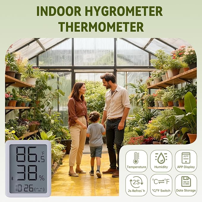 10X12 FT Greenhouse for Outdoors, Polycarbonate Walk-in Green House for Outside, Reinforced Aluminum Frame Greenhouses, Heavy Duty Garden, Patio, Backyard Flower Planting