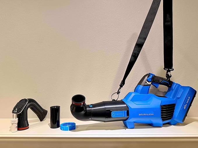 ArloCatcher 2-Story High Gutter Cleaning Kit for Kobalt 40V 520 CFM KLB 1040A-03, 1040B-03, Clean Two-Story Gutters from Ground, Extension Pole Not Included