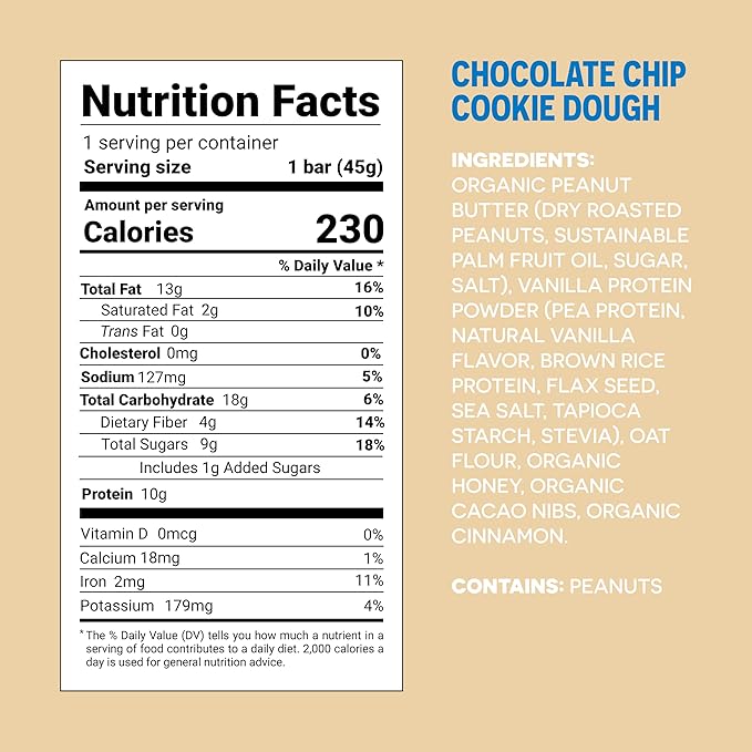 FROPRO Plant Protein Snack Bars - Plant Based Protein Bars, All-Natural, Gluten, Dairy, & Soy Free, High Protein Bars with Low Calories | Sweet Tooth Sampler, 24 Pack