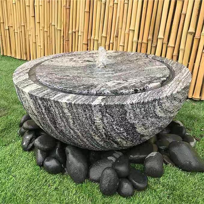 FANTIAN 40 lbs Bulk Black River Rocks for Landscaping, 3-4 Inch Mexican Beach Pebbles, Decorative Black Stones for Planters Garden Fish Tank Walkways and Outdoor Decorative Stones