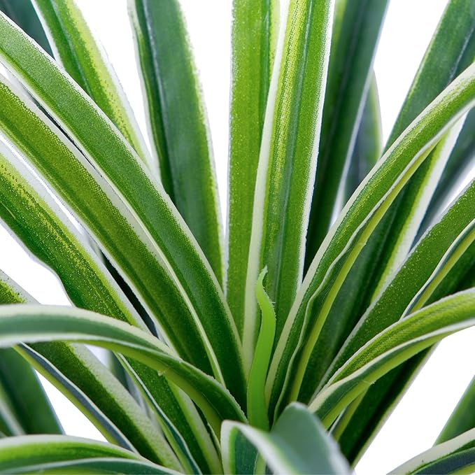 YEPDIN Artificial Dracaena Plants Indoor, 4 ft Faux Tropical Floor Plants Indoor, Tall Fake Yucca Silk Tree in Pot, Artificial Trees for Home Office Decor Indoor Outdoor Housewarming Gift
