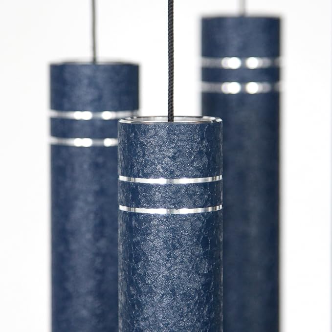 Arabesque by Wind River - 36 inch Sapphire Wind Chime for Patio, Backyard, Garden, and Outdoor décor (Aluminum Chime) Made in The USA