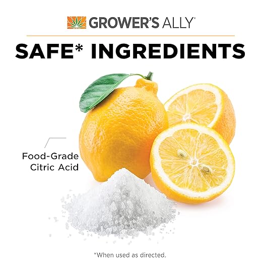 Grower's Ally Fungicide for Plants Concentrate - Indoor Outdoor Plant Fungicide Treatment Control for Powdery Mildew, Alternaria Blight, Rot, Fungus - Trusted by Cultivators - 32 Oz, Makes 20 Gallons
