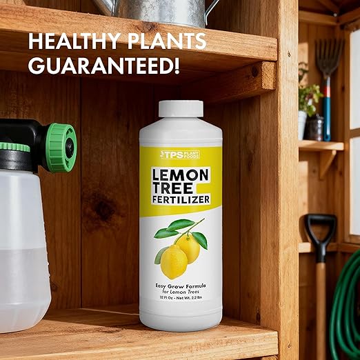 Lemon Tree Fertilizer for Lemon Trees and Citrus, Liquid Plant Food, 1 Gallon (128 oz)