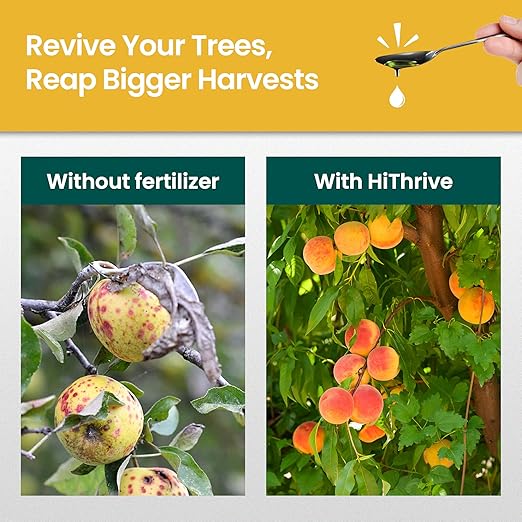 32oz Fruit Tree Fertilizer - Makes 32 Gallons of Fruit Tree Spray Plant Fertilizer for Blueberries, Strawberry Plant, Apple & More - Promotes Vibrant Foliage, Strong Branches, and Abundant Harvests