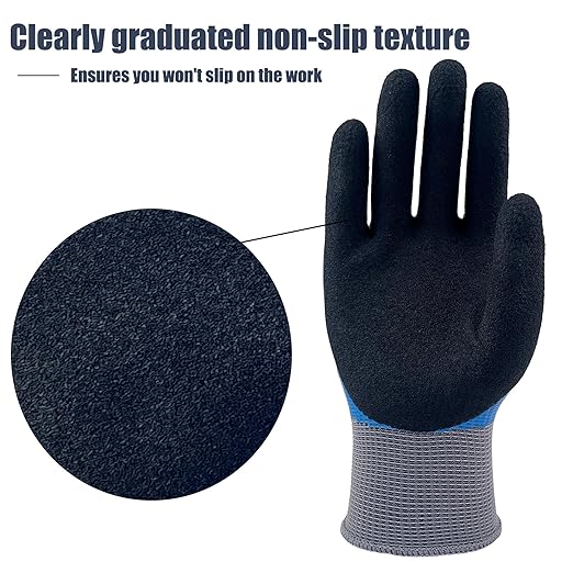 5 Pairs Insulated Electrician Gloves 1000V Voltage Resistant Flame Retardant Work Gloves, Electrical Rubber Non-slip Texture Design for Electricians Prevent Shock