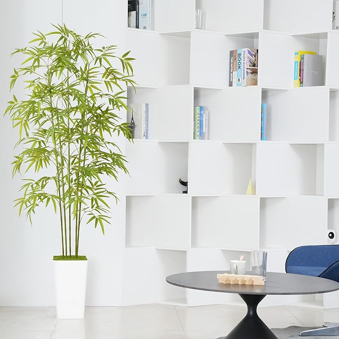 ProDeco Artificial Bamboo Tree 6FT Tall Fake Plants for Home Office Living Room Decor Indoor (Write)