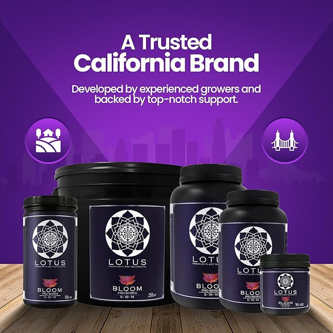 Bloom Pro Series - Hydroponic Plant Nutrients and Fertilizer, Water Soluble Plant Food, for Coco Coir Hydro and Soil, Enhances Flowering and Fruiting, Indoor and Outdoor Grows (16oz)