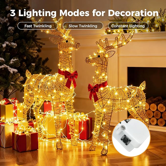 litogo 12 Pack 7FT 20 LED Fairy Lights Battery Operated, 3 Lighting Modes, Bulk Mini Twinkle String Lights Waterproof Silver Wire for Weddings Mason Jars Party Christmas Decorations-Warm White