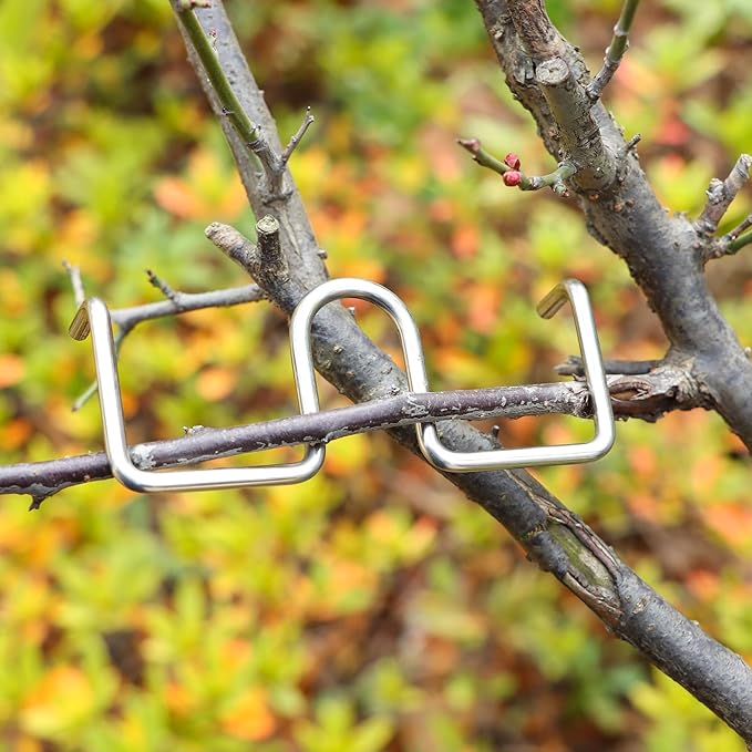 12PCS Fruit Tree Branch Puller Tying Machine Farm Tools New Plum Tree Open Angle Pull Branch stereotyped Branch Bending Tool Fruit Branch