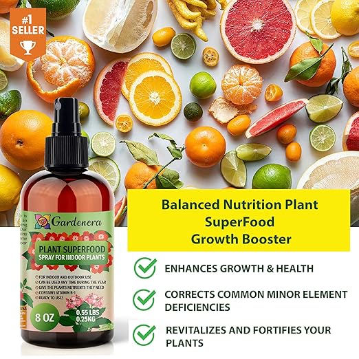 𝐁𝐄𝐒𝐓𝐒𝐄𝐋𝐋𝐄𝐑 Plant Superfood for POTHOS Plants with Essential Minerals - Premium Organic Plant Food Fertilizer for Indoor & Outdoor Pothos Plant Care - 8oz