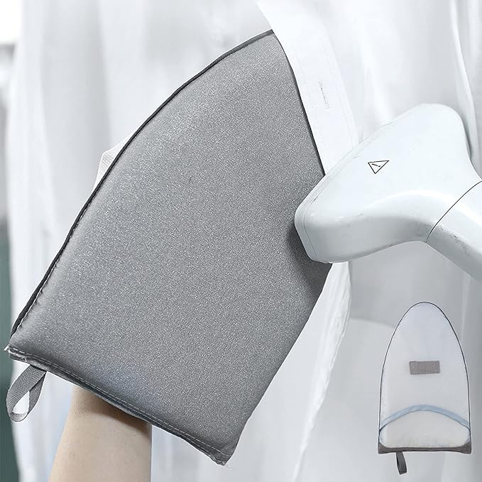 CINPIUK Garment Steamer Ironing Gloves Anti Steam Glove Heat Resistant Garment Steamer Mitt, Garment Steam Accessories for Clothes