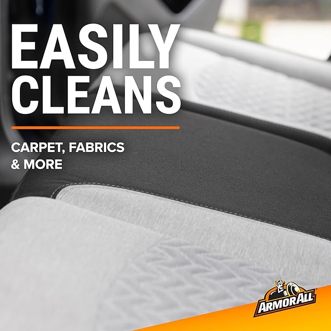 Armor All Car Cleaning Wipes, 60 Count Flat Pack, Powerful Car Wipes for Dashboards, Vinyl, Clear Plastics, Carpet and Fabric