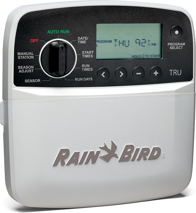 Rain Bird TRU4I Program-Based Indoor Irrigation Controller/Timer, WiFi Ready, 4-Zone/Station