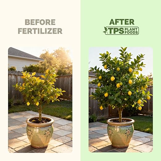 Lemon Tree Fertilizer, Complete Lemon Tree Plant Food, 8 oz (250mL)